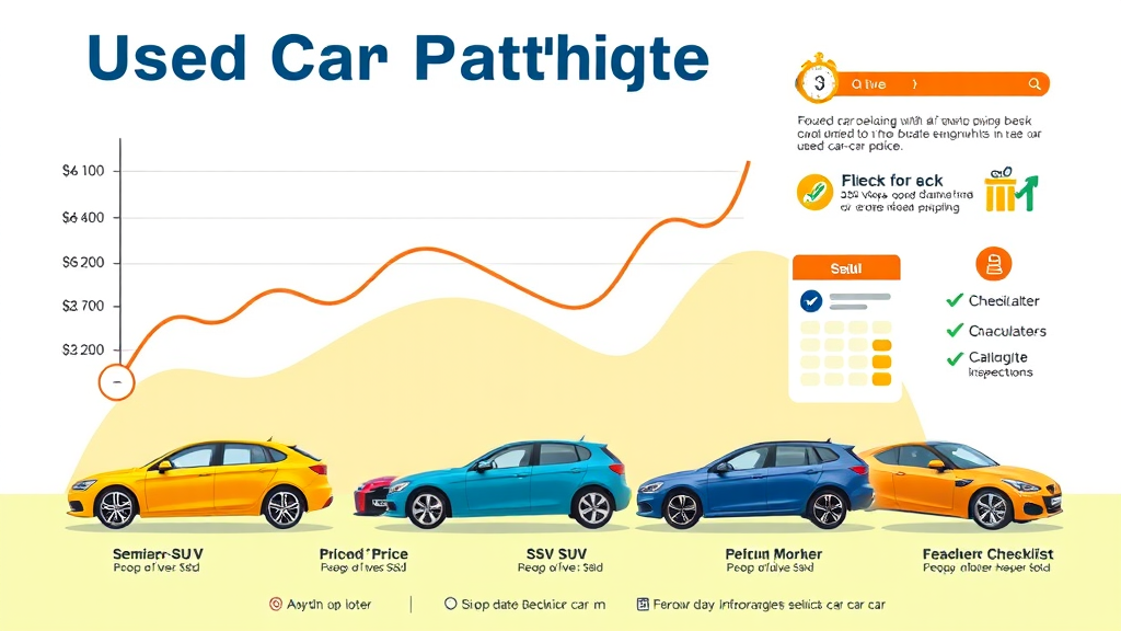 중고차 시세표 가격 확인과 변동 추세 분석