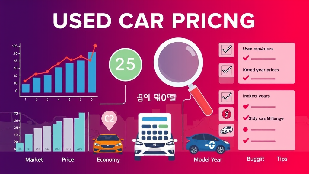 중고차 시세표 현재 가격 확인 및 구매 전략