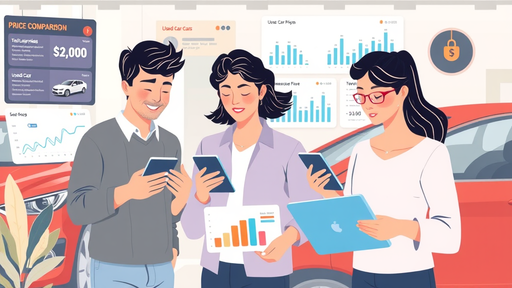 중고차 가격 비교 시세 확인과 최적의 구매 전략