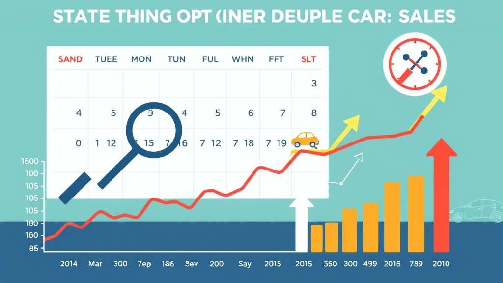 중고차 판매를 위한 최적의 시기와 가격 변동 분석
