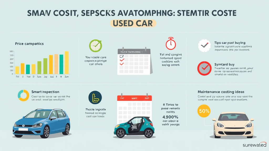 중고차 구매 비용 절감 방법 스마트한 선택을 위한 가이드