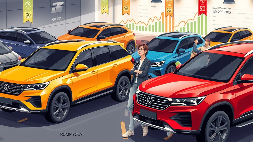 중고 SUV 시세 및 구매 가이드