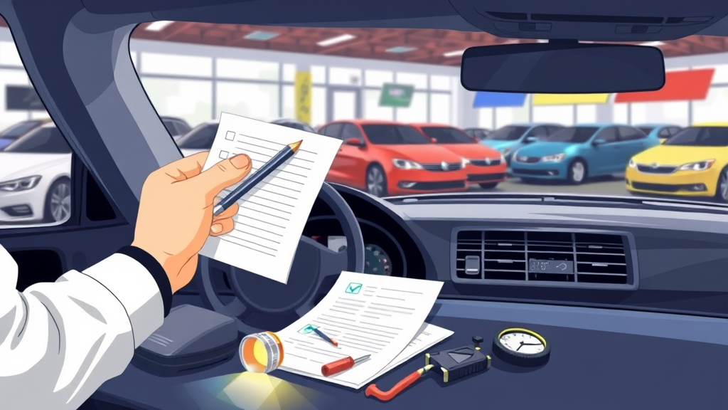 중고차 구매 전 필수 점검 가이드
