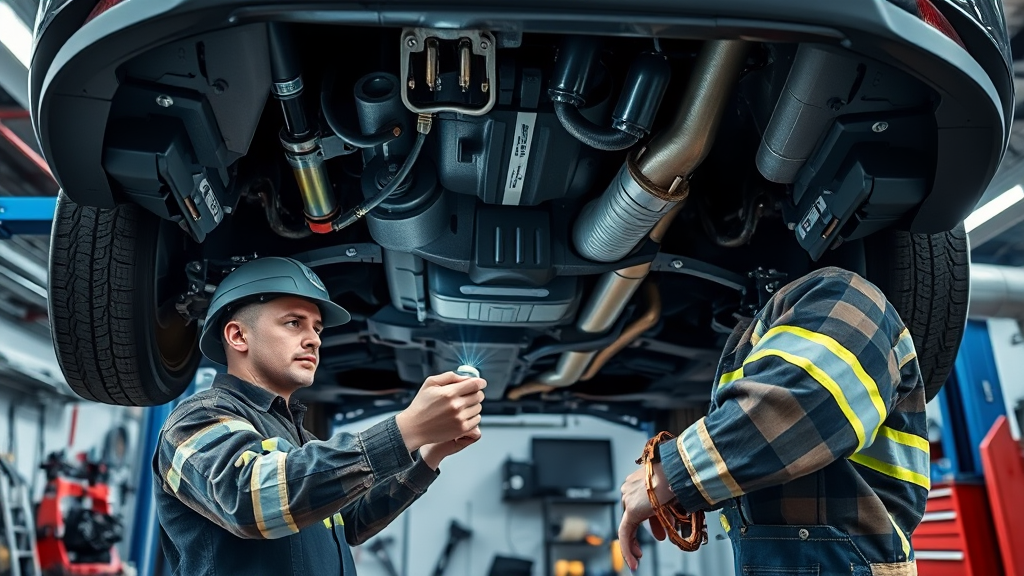 차량 하체 점검 포인트 안전한 운전을 위한 필수 가이드
