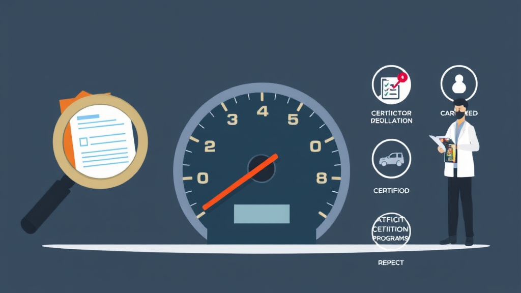 중고차 구매 시 주행거리 조작을 피하는 방법