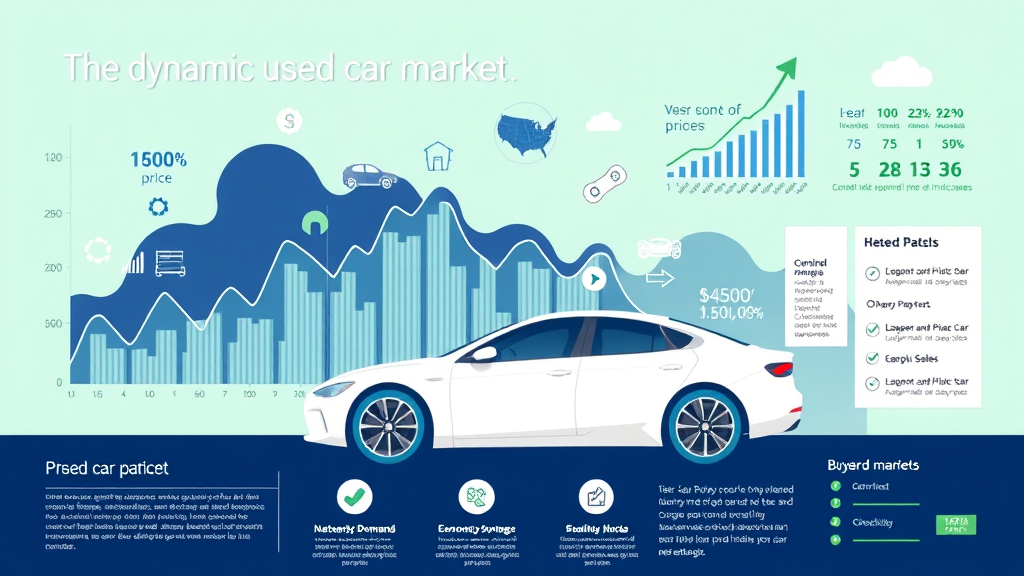 중고차 시세 동향과 예측 최근 변화와 미래 전망