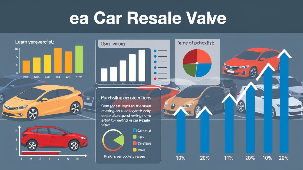 중고차 리셀가치 분석 가치 평가와 구매 시 고려사항
