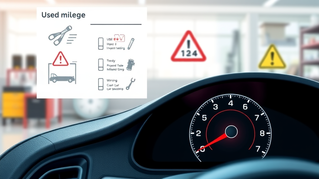 중고차 주행거리 조작 방지 및 신고 방법