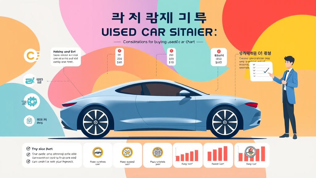 중고차 시세표 확인 및 구매 가이드