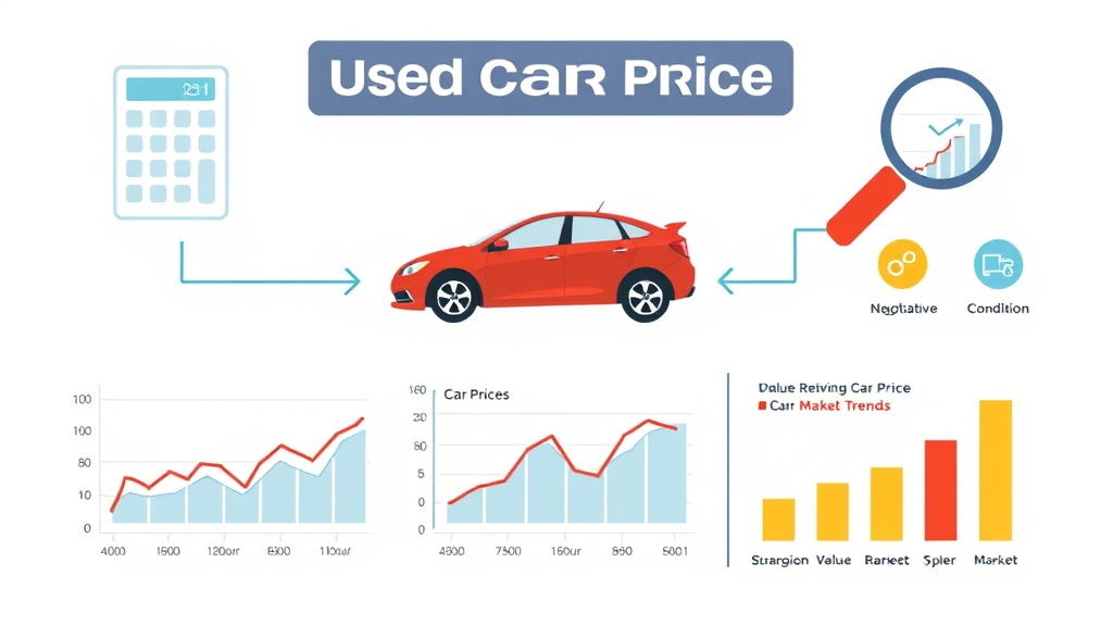 중고차 가격 책정 방법 효과적인 기준과 요인