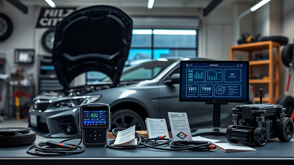 중고차 OBD 진단기 사용법 안내