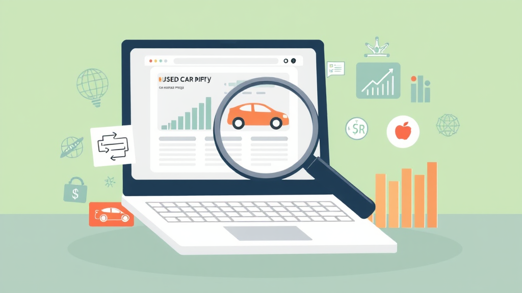 중고차 시세 조회 사이트 활용법
