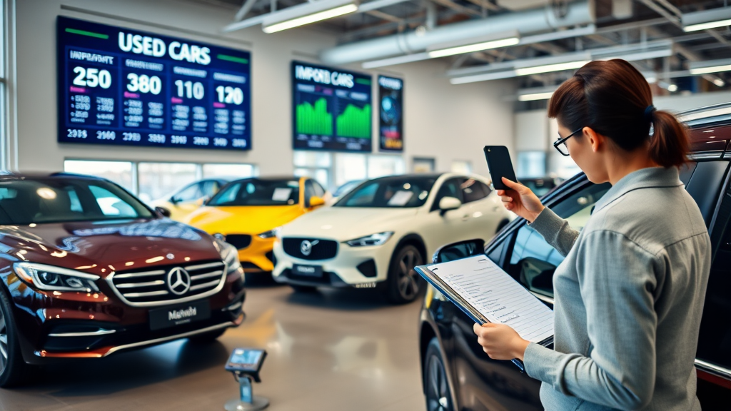 수입차 중고차 시세 및 구매 가이드