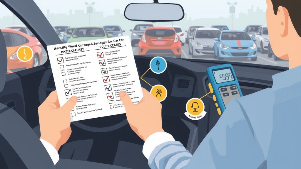 중고차 침수차 구별하는 방법