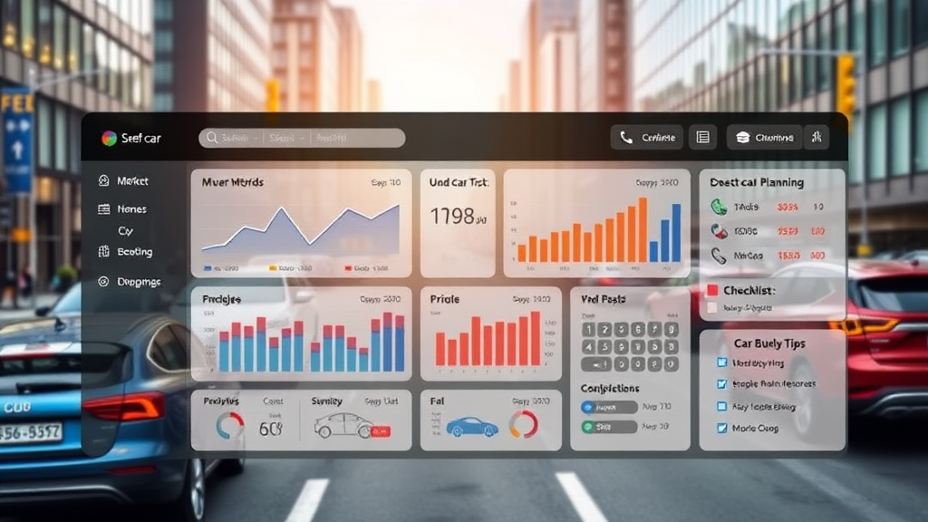 중고차 시세 조회와 구매 계획 완벽 가이드