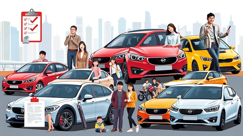 중고차 구매 및 활용 성공 사례 모음