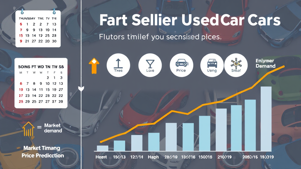중고차 판매 시기 최적의 타이밍과 가격 변동 분석