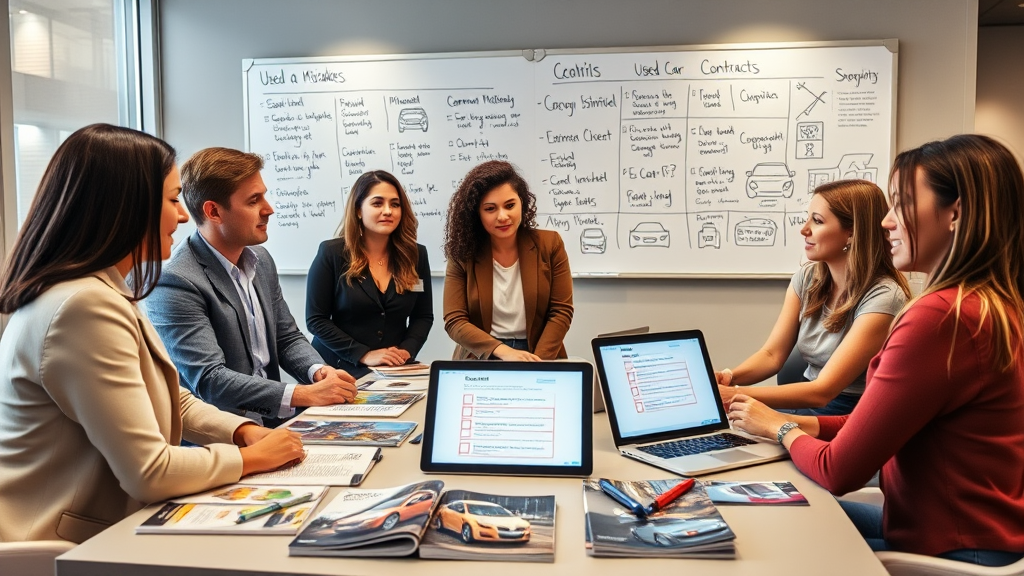 중고차 계약 시 실수 예방을 위한 완벽 가이드