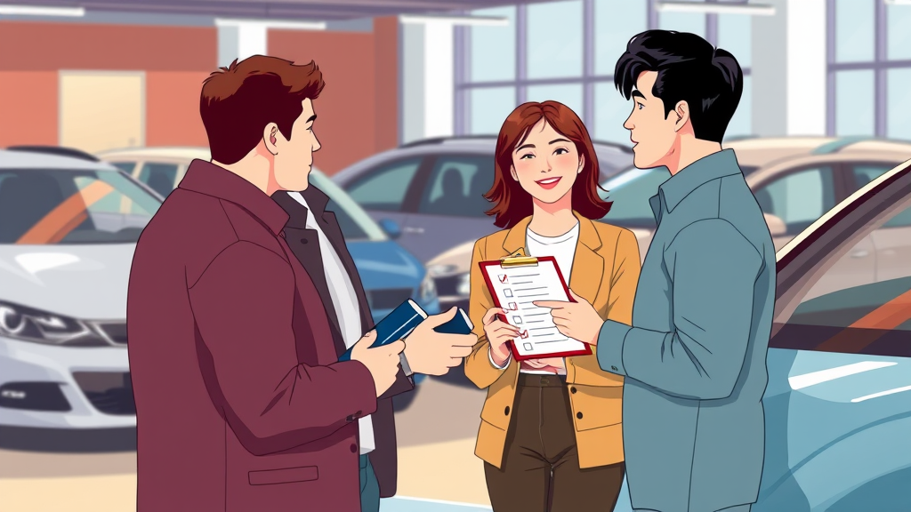 중고차 가격 협상 성공적인 구매를 위한 전략