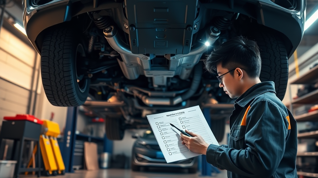 차량 하체 점검의 중요성과 방법