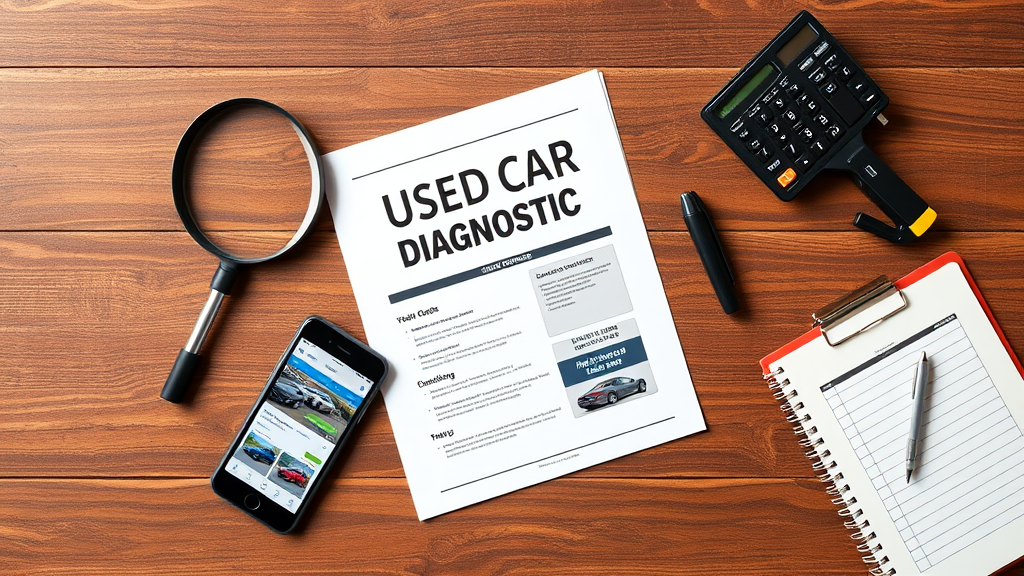 중고차 진단 리포트 구매 전 필수 체크리스트