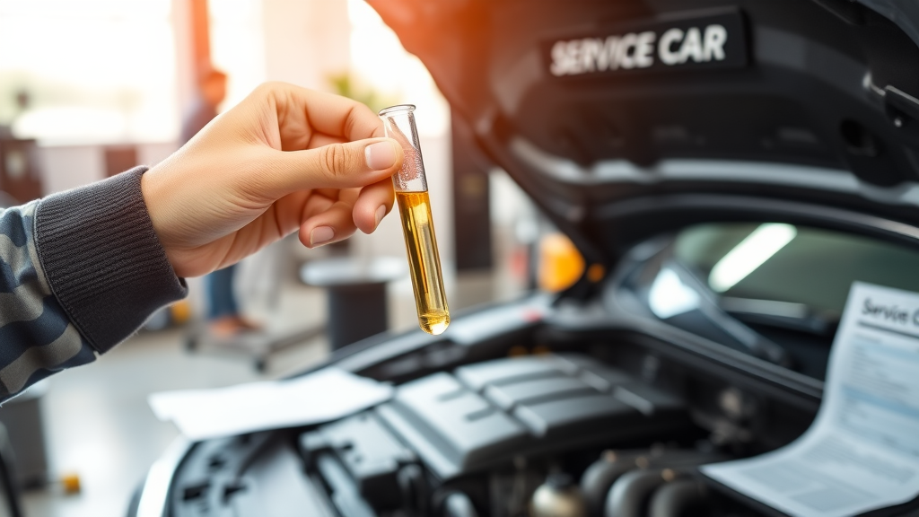 중고차 구매 시 엔진오일 확인하는 법