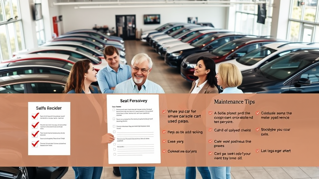 중고차 구매 후기를 통해 배우는 스마트한 구매 방법