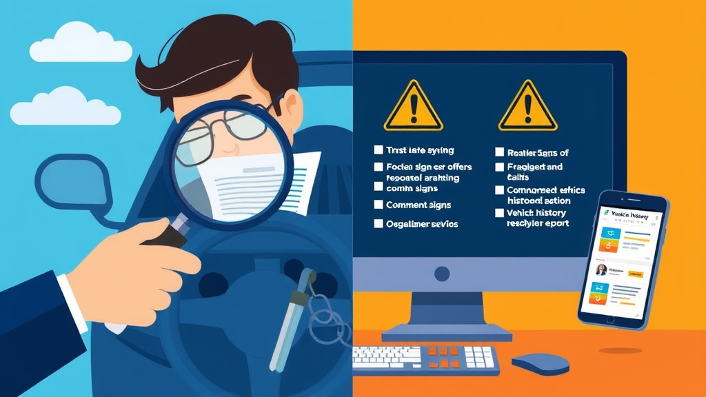 중고차 허위매물 구분법과 신고 절차