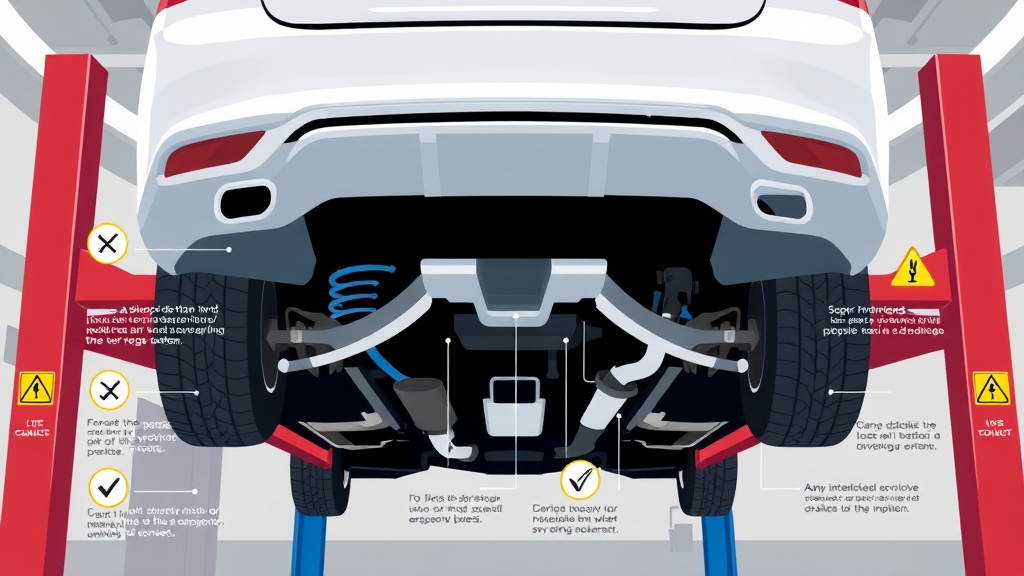 차량 하체 점검 가이드 안전한 운전을 위한 필수 체크리스트