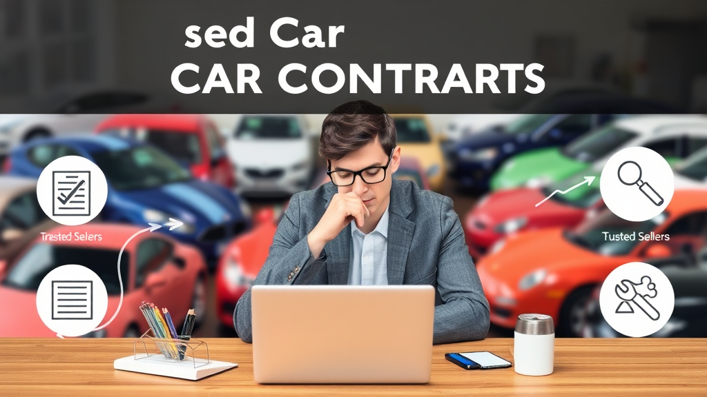 중고차 계약 시 주의해야 할 실수와 예방 방법