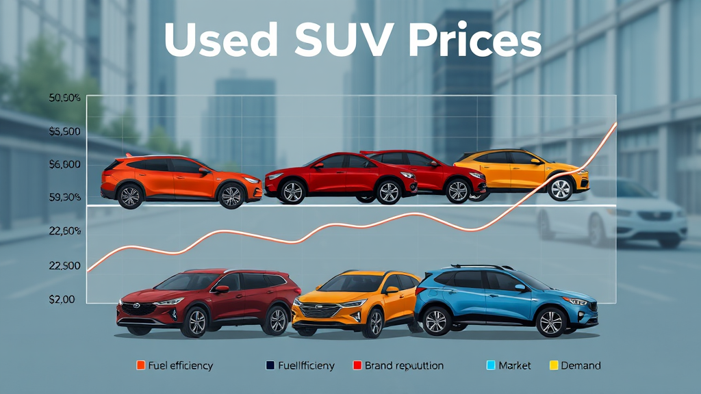 중고 SUV 시세 분석 및 전망