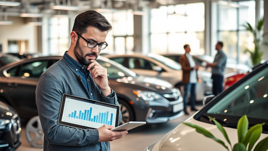 중고차 가격 책정 방법과 협상 전략