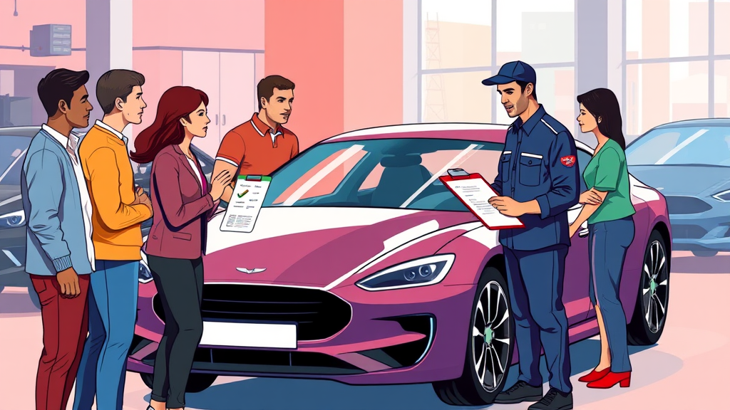 중고차 성능점검기록부 확인 및 중요성