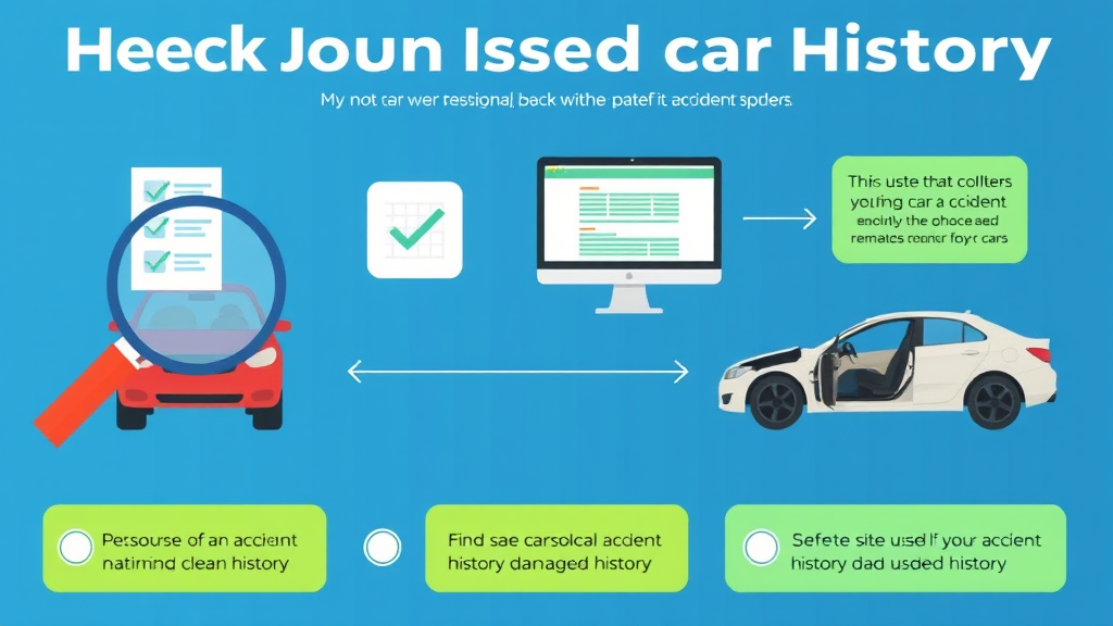 중고차 사고이력 조회 및 안전한 구매 가이드