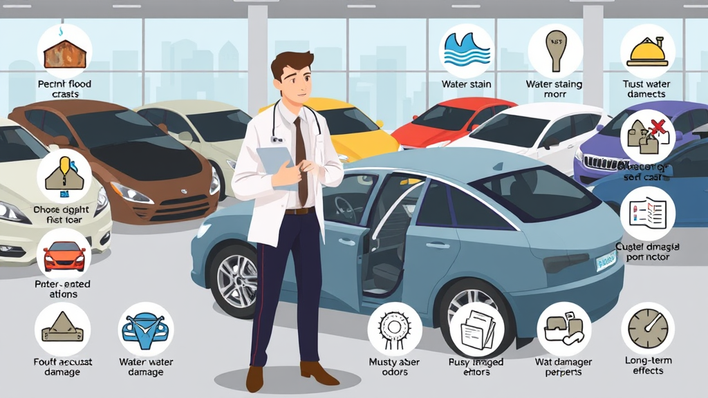 중고차 구매 시 침수차를 구별하는 완벽 가이드