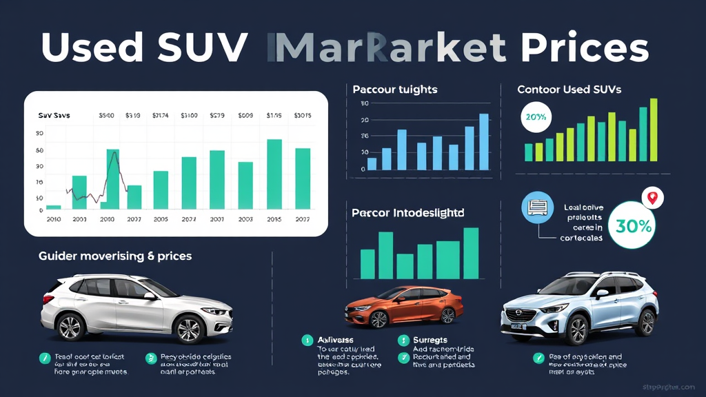 중고 SUV 시세 분석 및 구매 가이드
