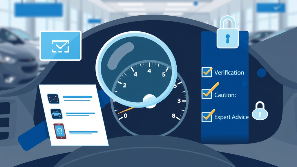 중고차 주행거리 조작 방지 가이드