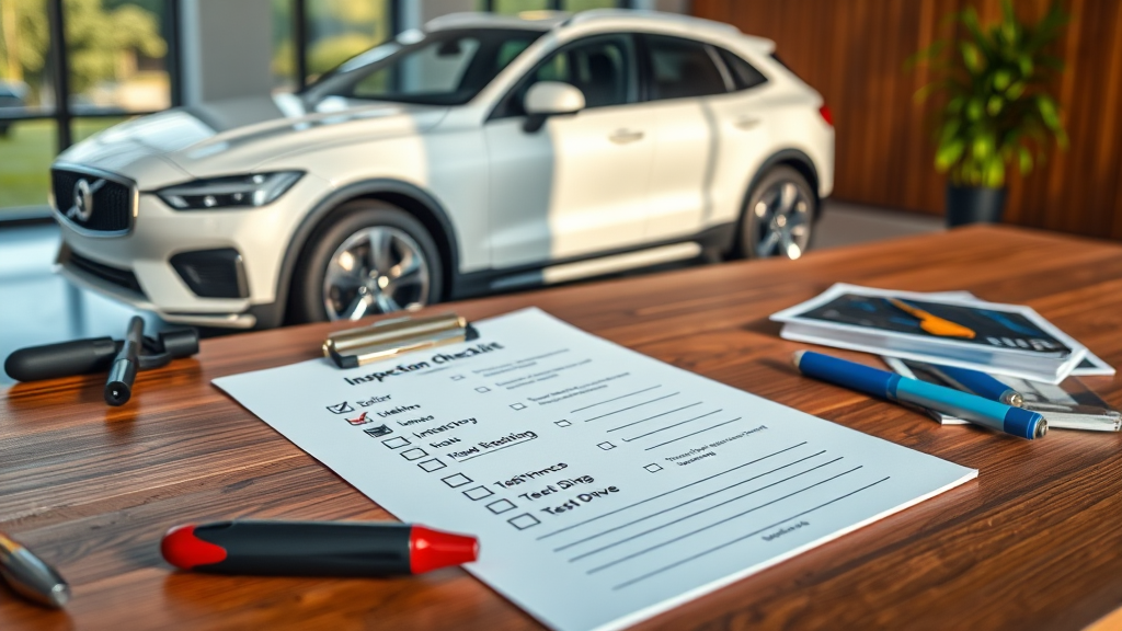 중고차 구매 전 필수 점검 체크리스트