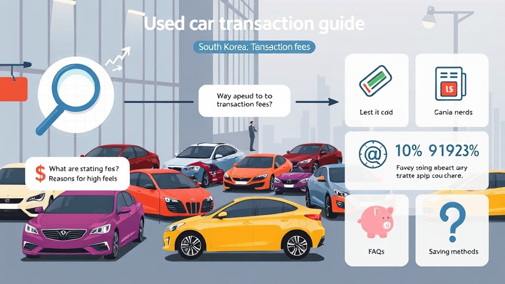 중고차 거래 수수료 완벽 가이드