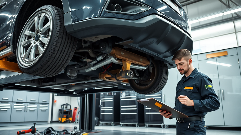 차량 하체 점검의 모든 것 올바른 방법과 체크리스트