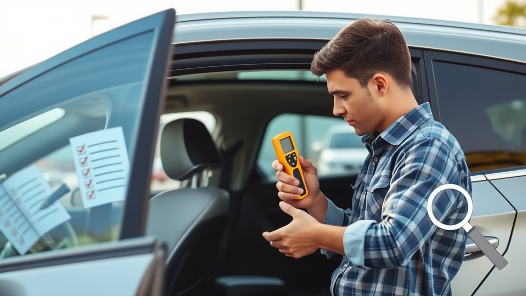 중고차 침수차 구별법 안전한 구매를 위한 필수 가이드