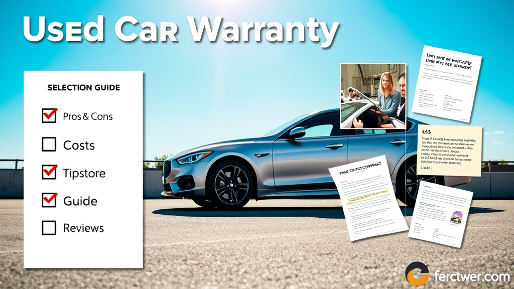 중고차 보증서비스 장단점, 비용 및 이용 시 유의사항