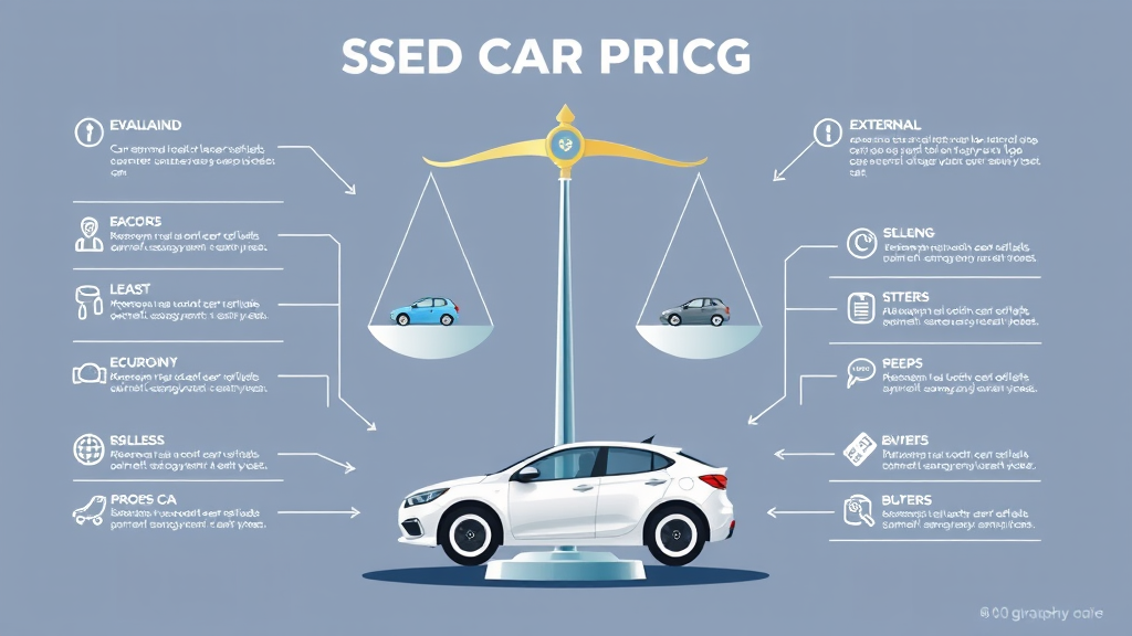중고차 가격 책정 방법 정확한 시세와 기준 알아보기