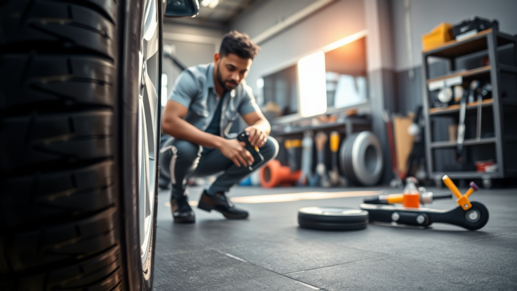 중고차 구매 시 필수! 타이어 마모 확인법과 교체 시기