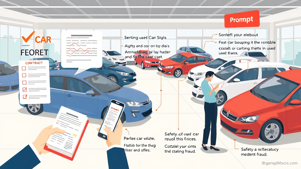 중고차 거래 방법 안전하고 효율적인 거래를 위한 가이드