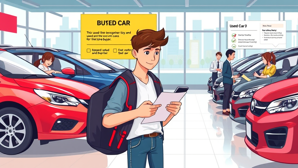 첫 중고차 구매를 위한 완벽 가이드