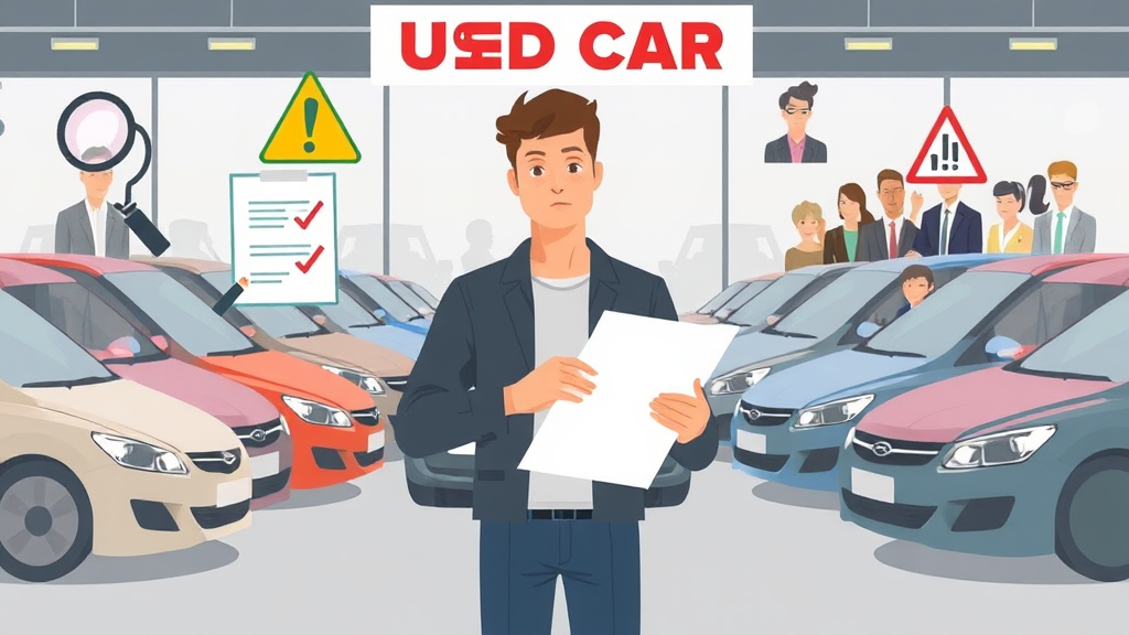 중고차 계약 실수 사례와 주의사항