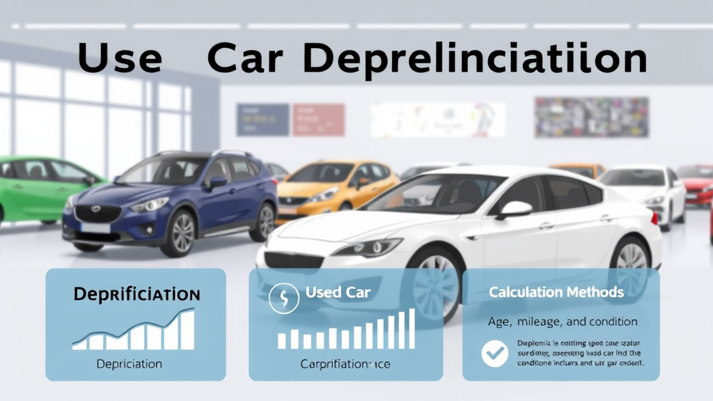 중고차 감가상각 개념과 계산 방법 완벽 가이드