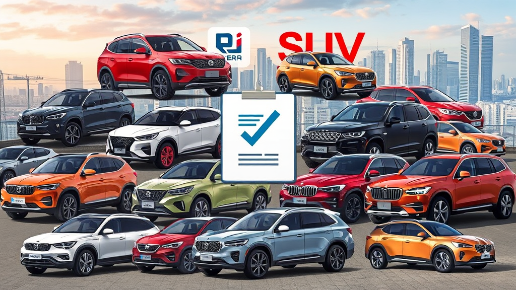 중고 SUV 시세 분석 및 구매 가이드