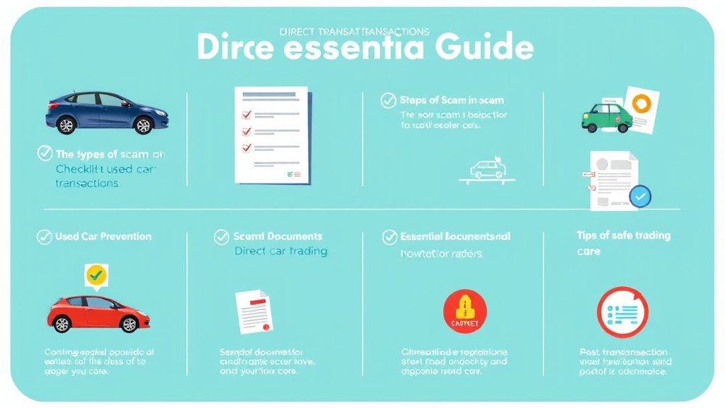 중고차 직거래 시 주의해야 할 필수 가이드